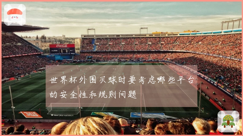 世界杯外围买球时要考虑哪些平台的安全性和规则问题