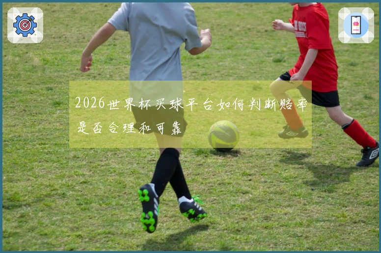 2026世界杯买球平台如何判断赔率是否合理和可靠