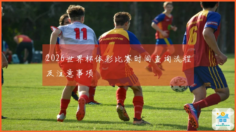 2026世界杯体彩比赛时间查询流程及注意事项